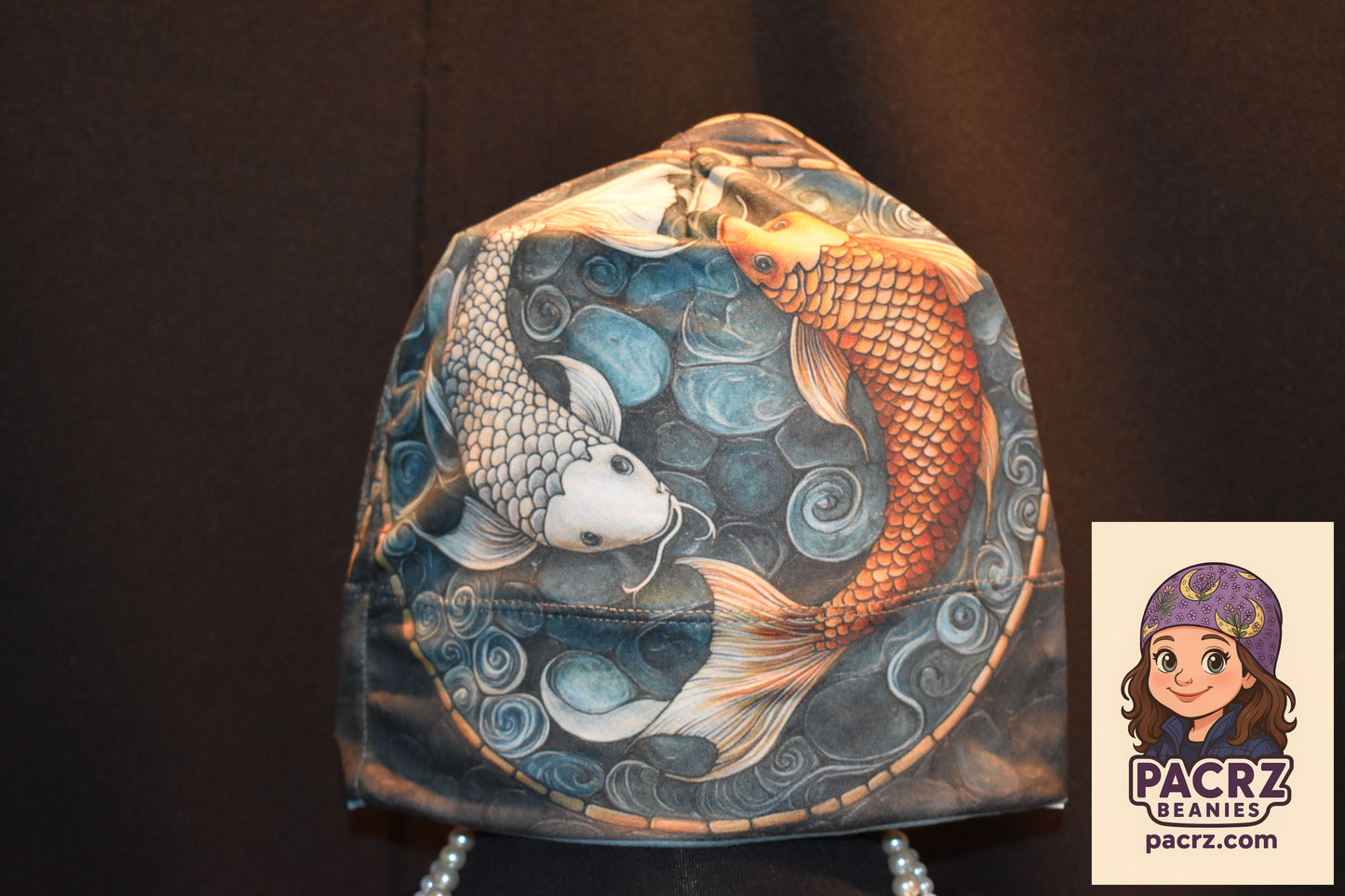 PACRZ Ready to Ship Beanies - Pisces - Fish - Size Large
