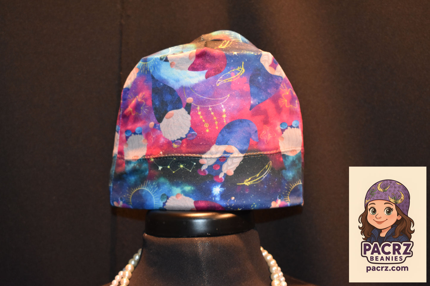 PACRZ Ready Ship Beanies - Elves and Stars - Size Small