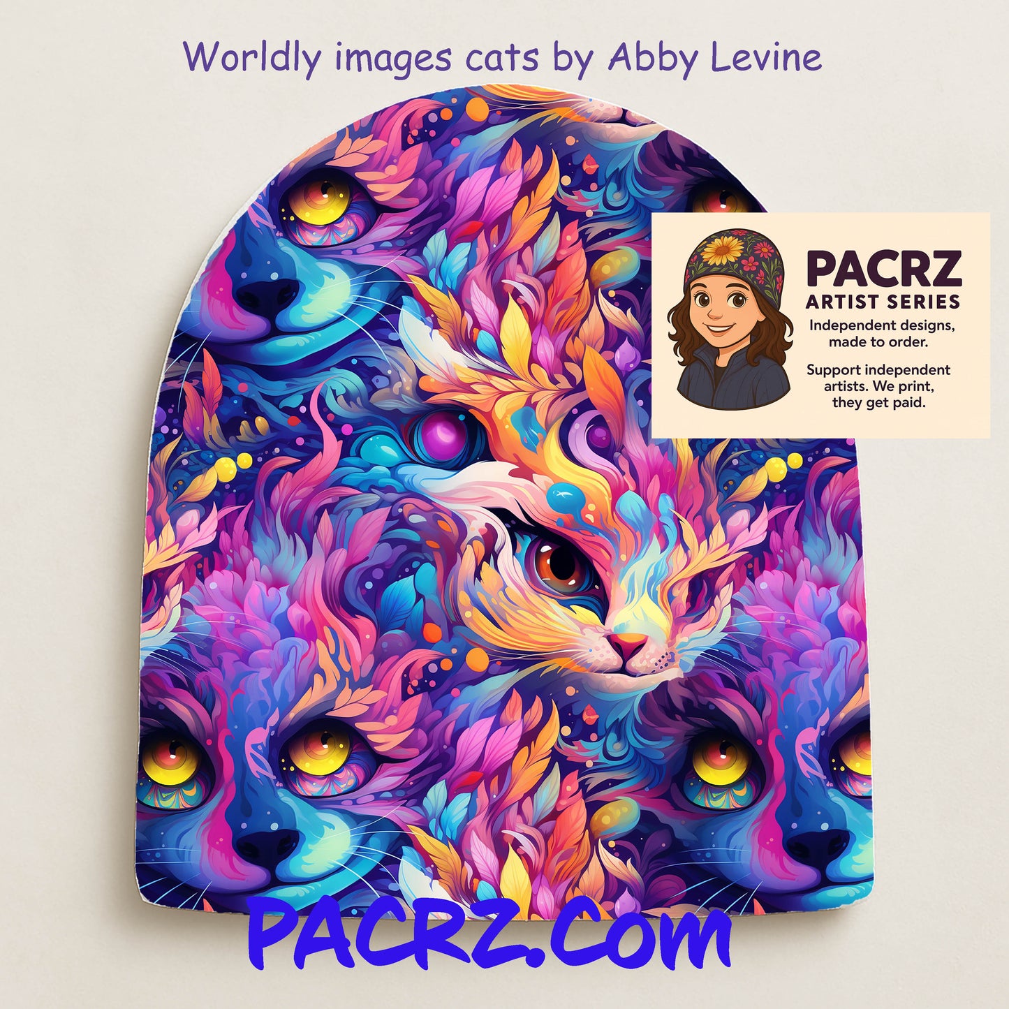 Artist Series - Worldly Cats Abby Levine