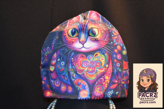 PACRZ Ready to Ship Beanies - Mistic Cat - Size Large