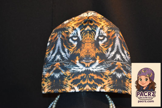 PACRZ Ready to Ship Beanies - Tiger - Size Large