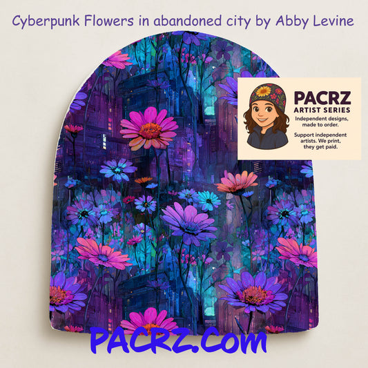 Artist Series - Cyberpunk Flowers by Abby Levine